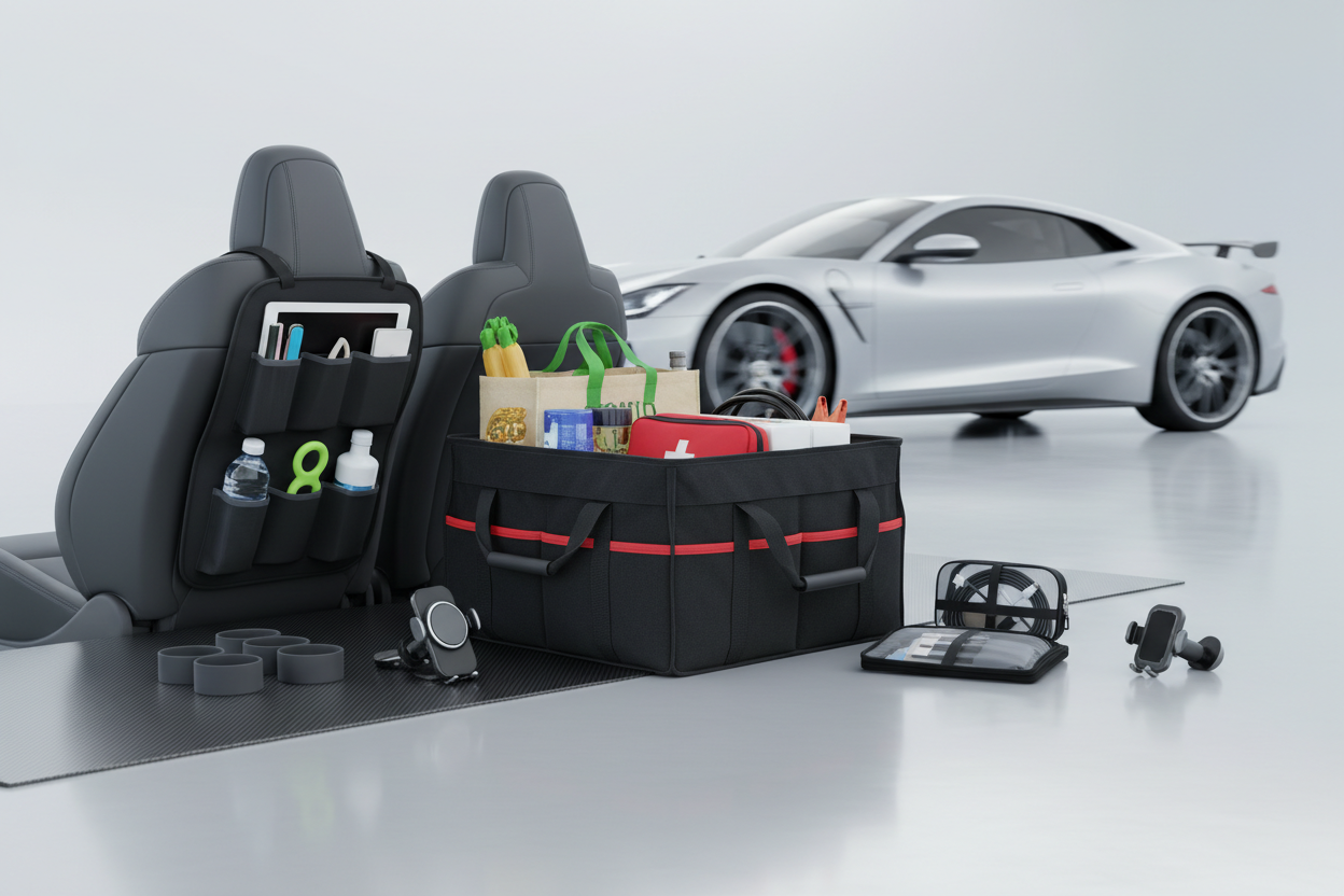 Acessórios e organização para carro